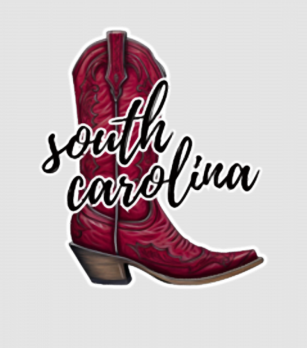 Discover University of South Carolina cowboy boot 1 Digital Files