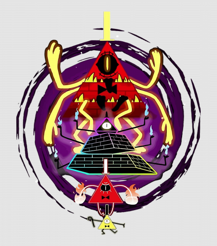 Discover Bill Cipher Gravity Falls Digital Files