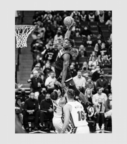 Discover Anthony Edwards - Dunk Of The Year - Black/White Classic Digital Files