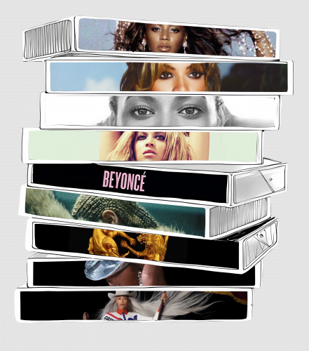 Discover Beyonce Albums Graphic Digital Files
