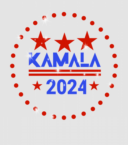 Discover Kamala Harris Rhinestone Digital File 2024