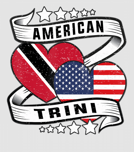 Discover trinidad american flag trini half trinidad and half american Digital Files