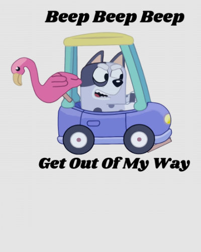 Discover Get Out Of My Way Muffin Digital Files, Muffin BlueyDad Digital Files