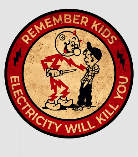 Discover Electricity Will Kill You Vintage Digital Files