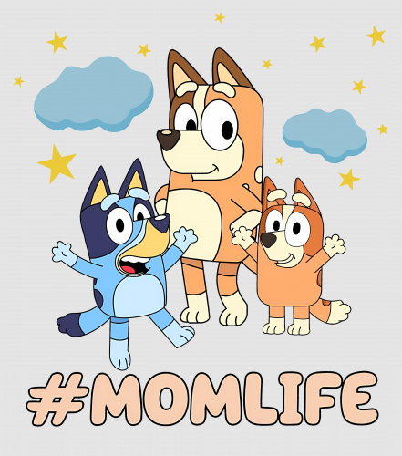 Discover Mom Life Digital Files featuring BlueyDad & Family