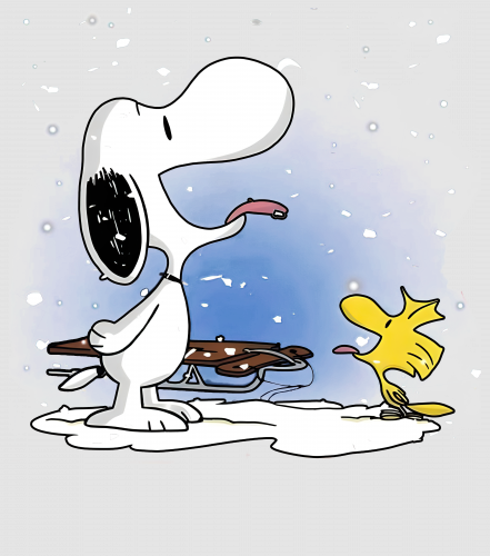 Discover Snoopy Snow Digital Files