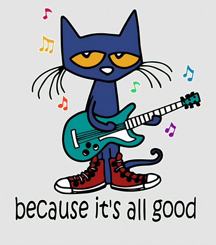 Discover Pete The Cat The singer It's All Good Perfect Gift Digital Files