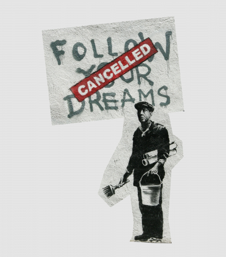 Discover Follow your dreams Bansky Digital Files