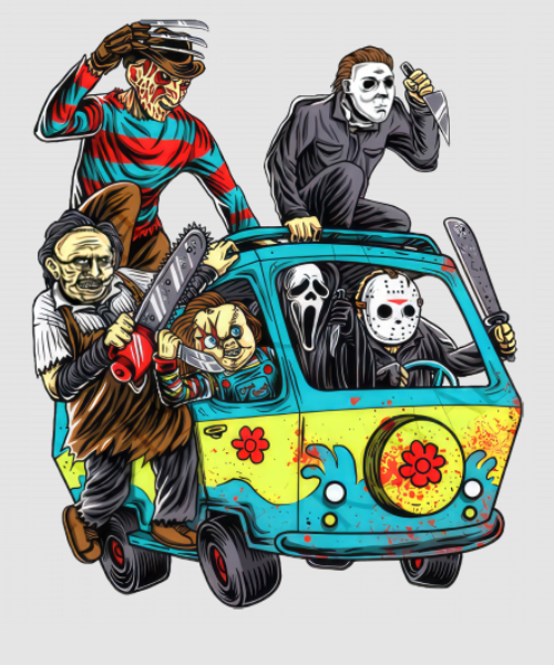 Discover Horror Movie Mystery Machine Digital Files