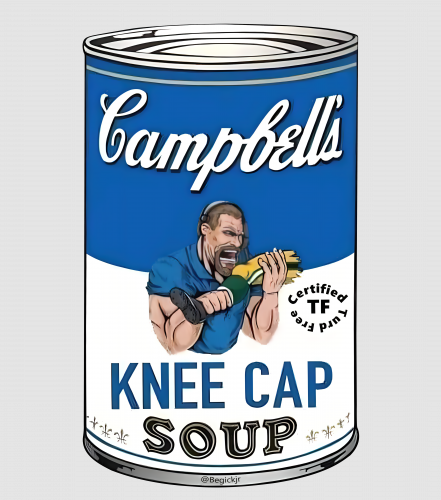 Discover Dan Campbell's Kneecap Soup Graphic Digital Files, Dan Campbell Digital Files