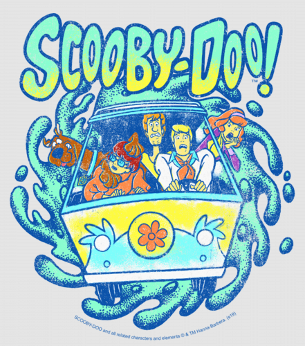 Discover Scooby-Doo Mystery Machine Portal Group Shot Pullover Digital Files