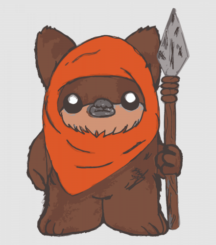 Discover Ewok Wicket Digital Files