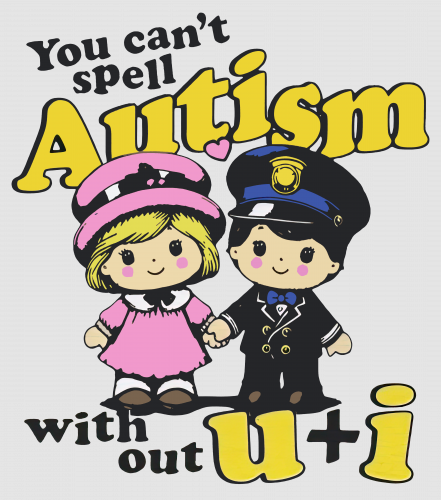 Discover You Can't Spell Autism Without U + I. Digital Files