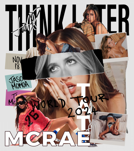 Discover Tate Mcrae Digital Files, Think Later World Tour 2024 Digital Files