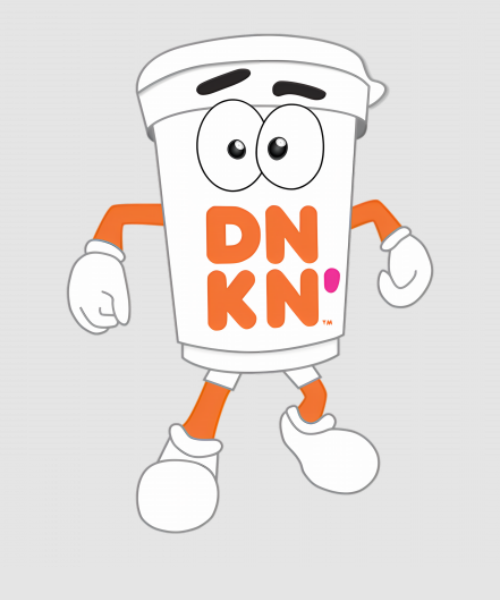 Discover Cuppy Coffee Dunkin Mascot Digital Files