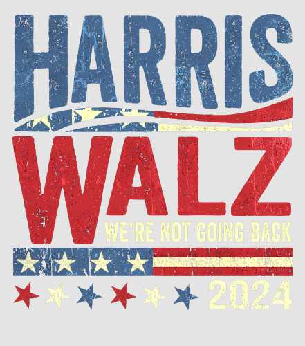 Discover Harris Walz, we're not going back - Were Not Going Back - Digital Files