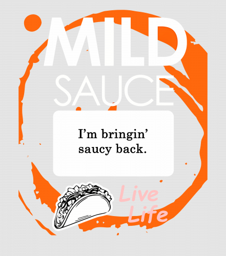 Discover Mild Taco Sauce Digital Files - Great for Halloween Projects