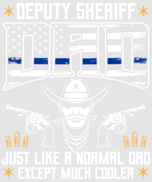 Discover Deputy Sheriff Cool Dad Police Law Enforcement Digital Files