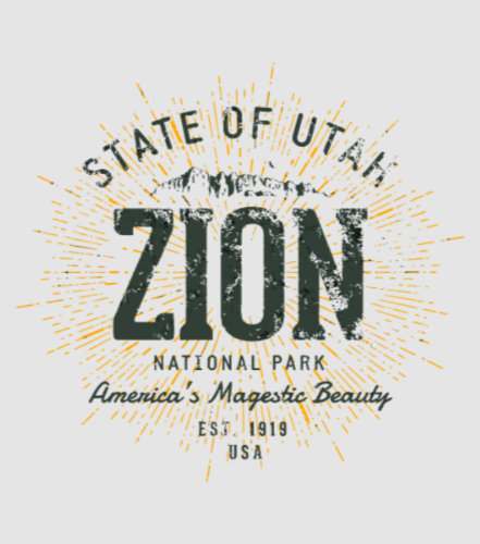 Discover Vintage Zion National Park Digital Files