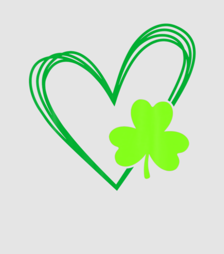 Discover Happy St Patrick's Day Irish Shamrock Heart Men Wo Digital Files