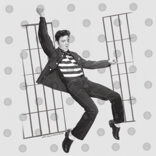 Discover Elvis Presley Jailhouse Rock Digital Files Licensed Rock N Roll Music Digital Files White
