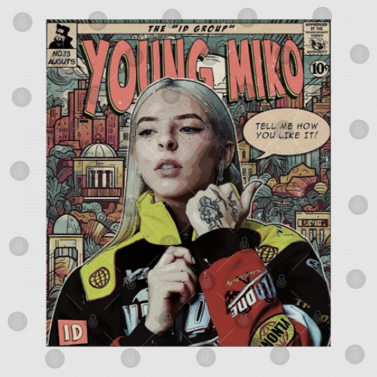 Discover Young Miko Comic Digital Files, 90S Vintage Merch Book Art Id Album Trap Kitty World Tour 2023