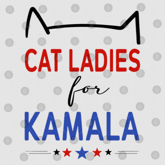 Discover Kamala Cat Lady Digital File