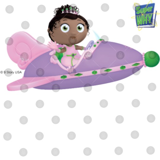Discover Super WHY! Princess Presto Plane Digital Files