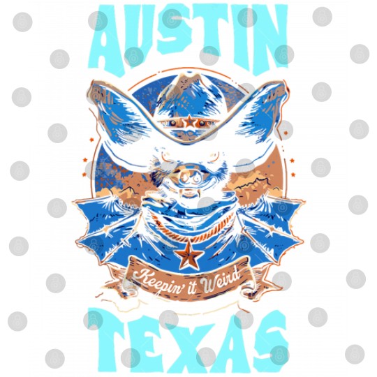 Discover Texas Pride Keep It Weird Austin Austin Bats Digital Files
