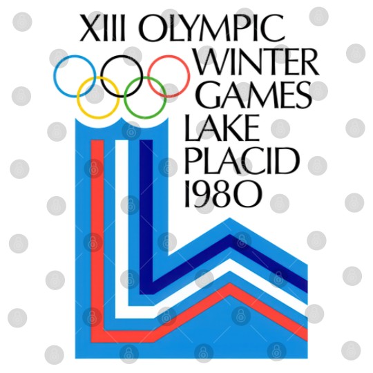 Discover Lake Placid 1980 Winter Olympics Men's Grey Digital Files Size S-5XL