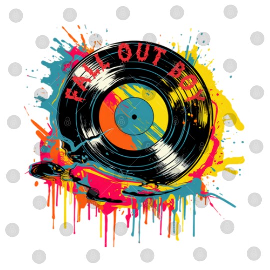 Discover Fall Out Splash Colorful Digital Files
