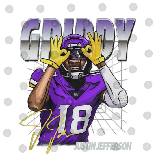 Discover Justin Jefferson Kids Digital Files