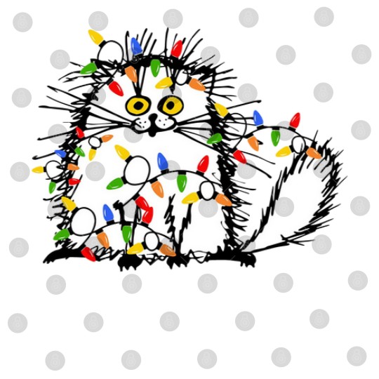 Discover Christmas Funny Cat Digital Files, Funny Cat Digital Files