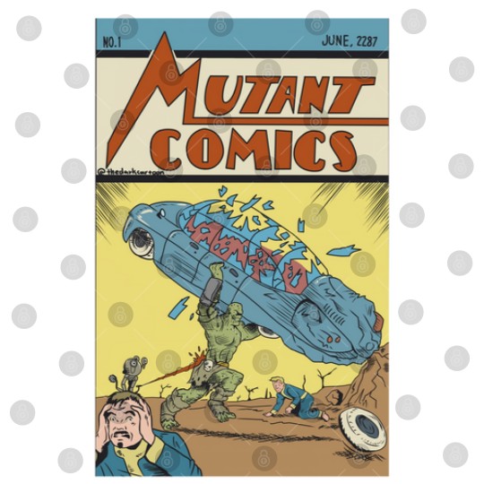 Discover Mutant Comics Digital Files - Falllout - Digital Files