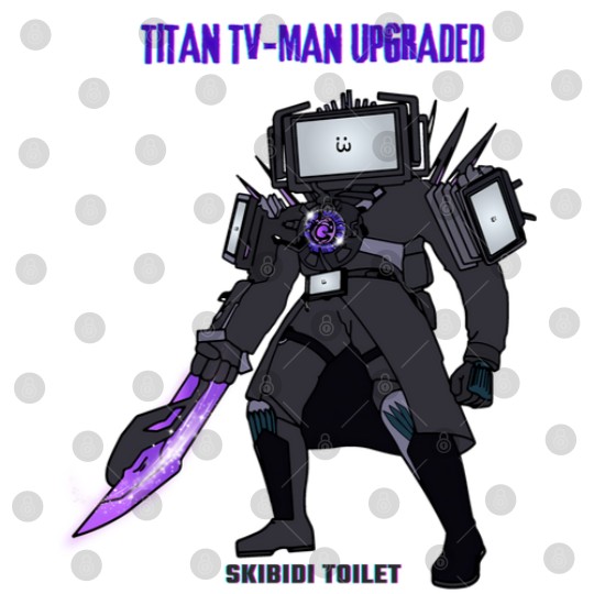 Discover Titan Tv Man Skibidi Toilet Upgraded Digital Files