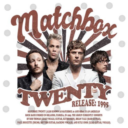 Discover Matchbox Twenty Merch Music Digital Files
