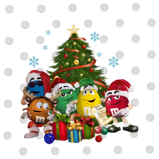 Discover Digital Files for Christmas M&M Candies Matching Family Halloween