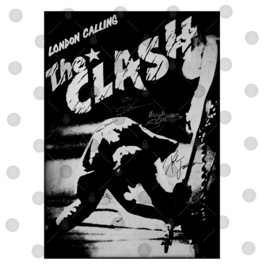 Discover The Clash Digital Files, London Calling Clash Vintage Unisex Digital Files