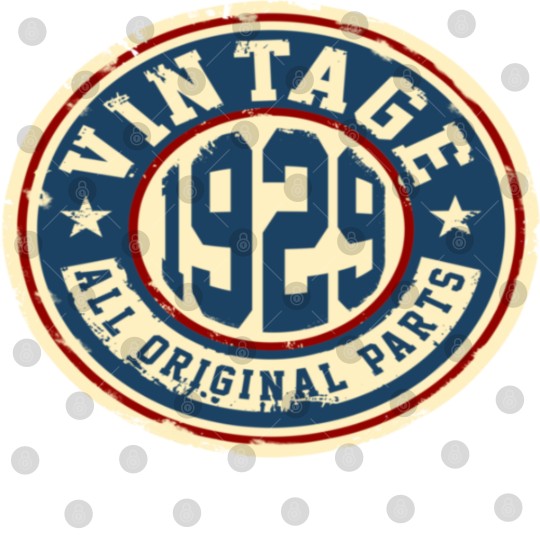Discover Vintage 1929 All Original Parts Digital Files