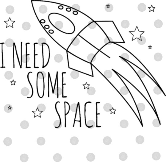 Discover I Need Some Space Psychology Digital Files