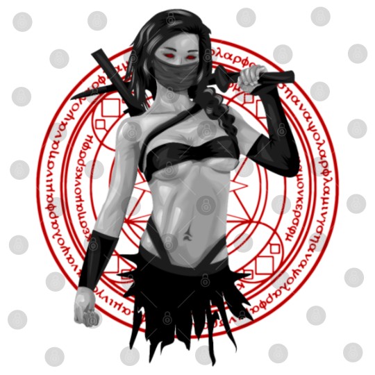 Discover ninja girl sexy fighter kaempferin zeichnung Digital Files