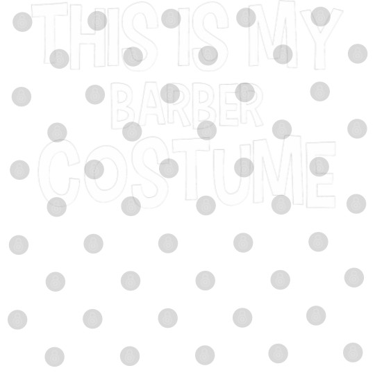 Discover This is my Barber Costume Halloween Simple Costume Digital Files