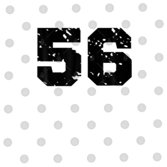 Discover Sporty Number 56 Costume Birthday Varsity Sports T Digital Files