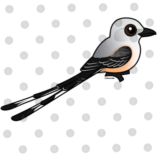 Discover Birdorable Scissor-tailed Flychatcher Digital Files