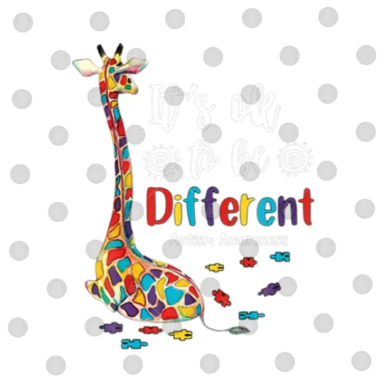 Discover April 2Nd It's Ok Tobe Different Autism Awareness Digital Files