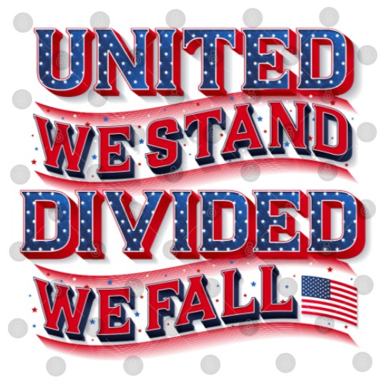 Discover United We Stand, Divided We Fall  White Digital Files