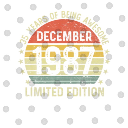 Discover 35 Years Of Being Awesome Funny 35Th Birthday Digital Files