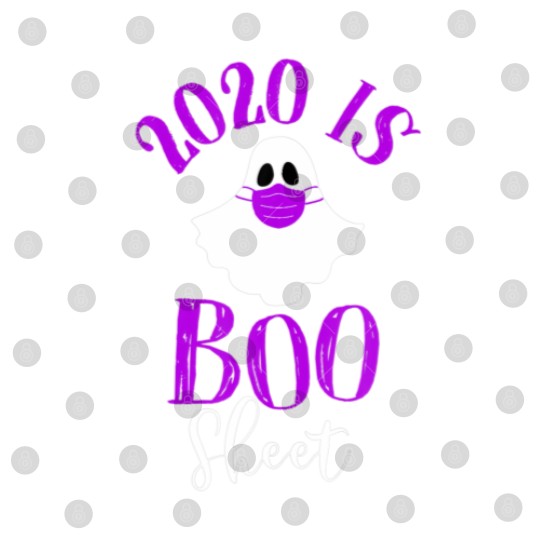 Discover Halloween Humor 2020 Is Boo Sheet Funny Face Mask Digital Files