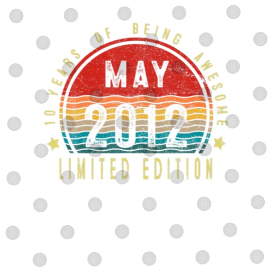 Discover May 2012 10 Year Old Gifts Limited Edition 10Th Bi Digital Files