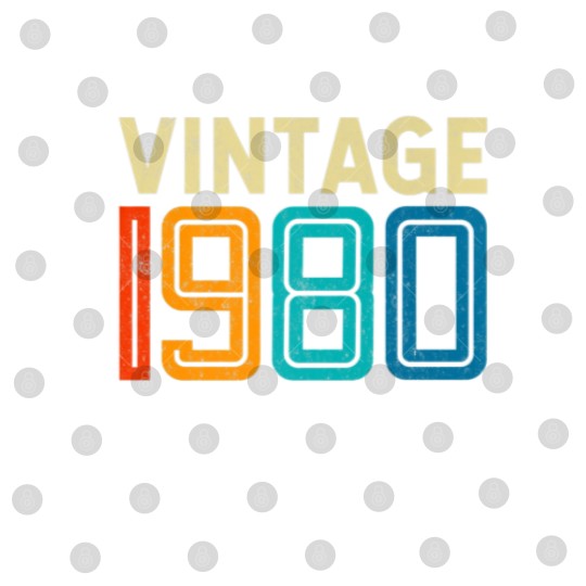 Discover 42Nd Birthday Vintage 1980 - 42 Years Old Men Wome Digital Files